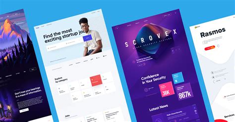 15 Great Landing Page Examples on Dribbble .